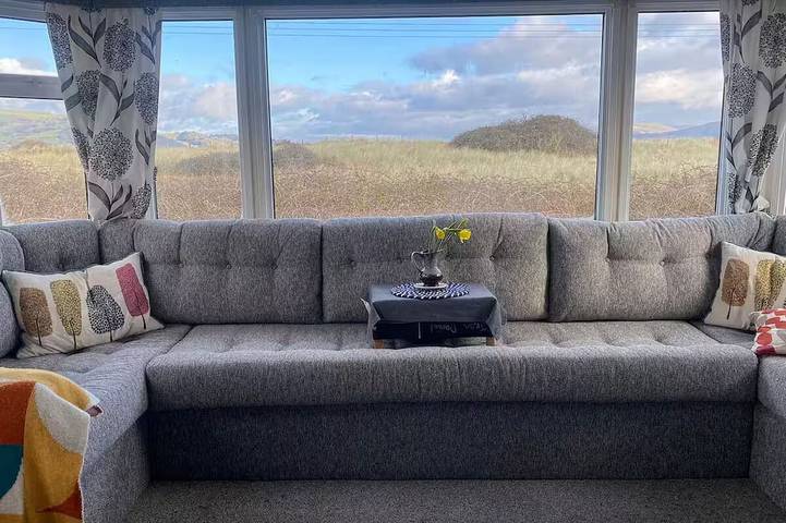 Static caravan for 4 people, with pets in Snowdonia