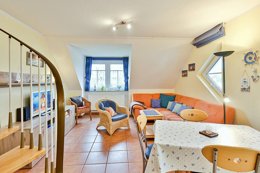 Ganze Ferienwohnung, D 067.065 - Ferienwohnung Nr. 4, Hafenstraße in Zingst, Fischland - Darß - Zingst