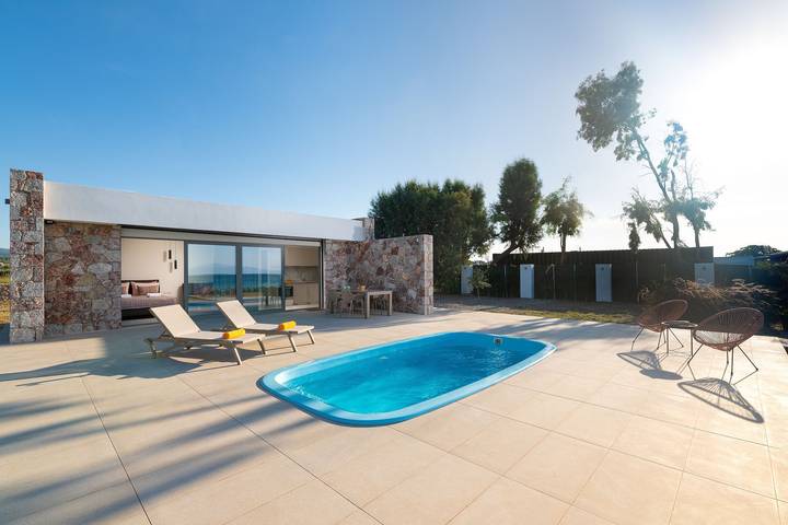 Villa pour 4 personnes, avec vue sur l’océan et jardin, adapté aux familles dans Rhodes - 3