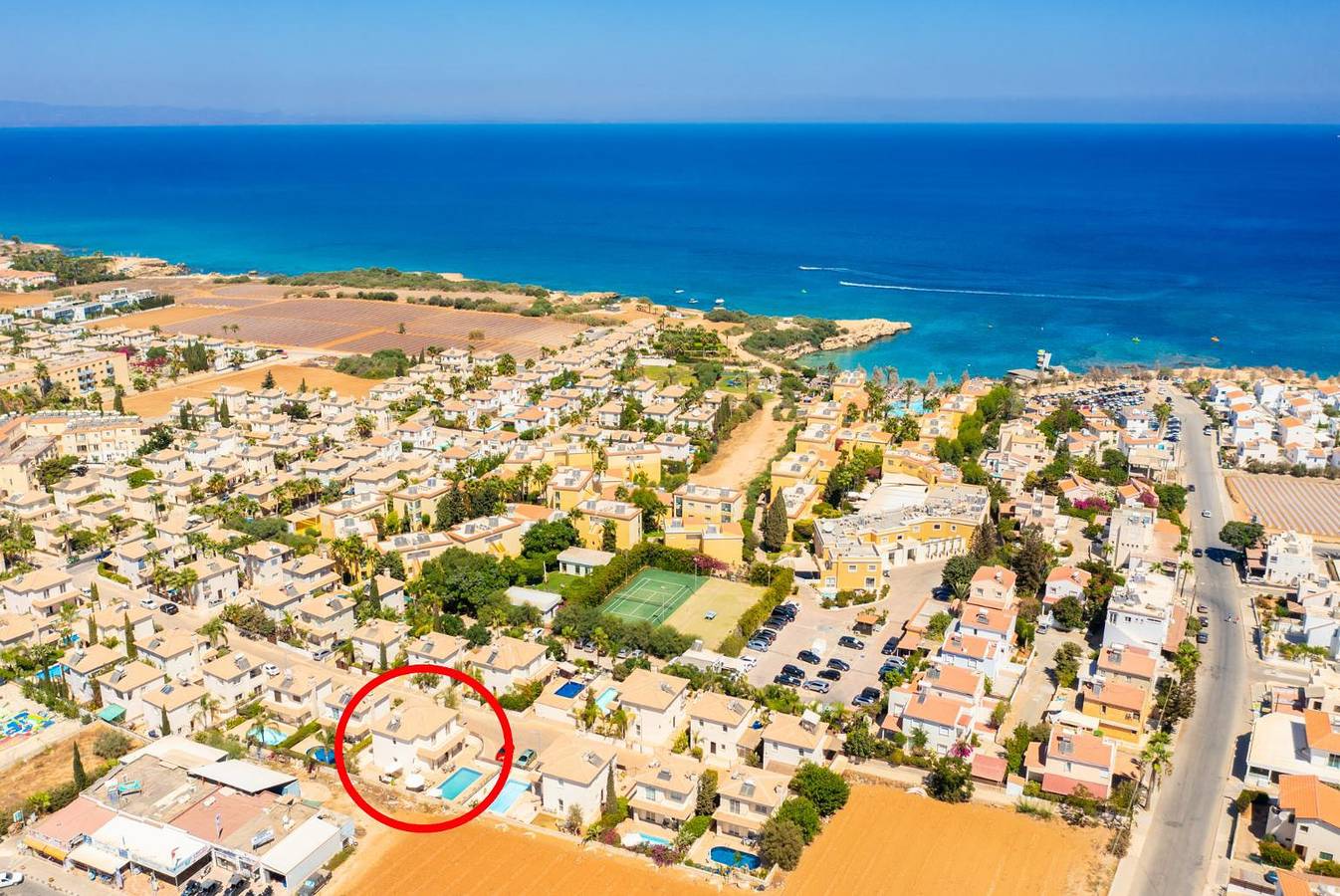 Villa pour 6 personnes avec balcon in Kapari, Chypre du Sud