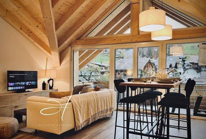 Ferienwohnung für 6 Personen, mit Balkon in Reichenbach im Kandertal