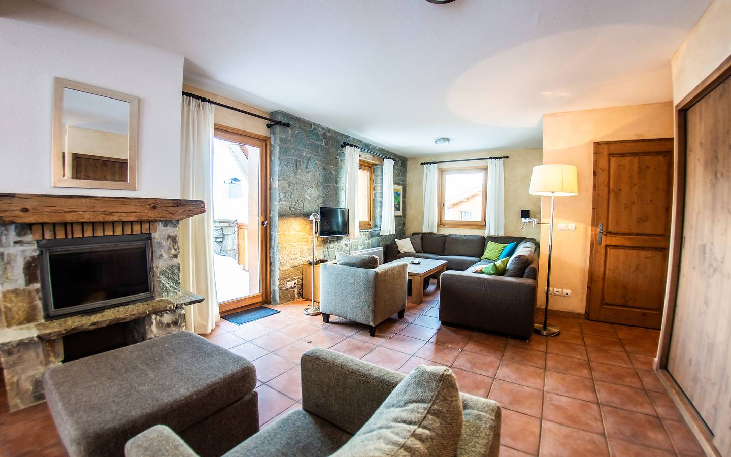 Villa France — Five-room chalet for eight persons in Saint-François-Longchamp, Le Grand Domaine