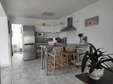 Gîte pour 4 personnes, avec vue et jardin dans Plage de La Gorguette