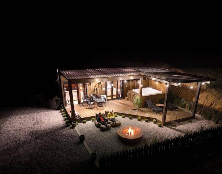 Chalet pour 2 personnes, avec jacuzzi et balcon