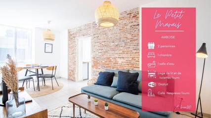Gîte pour 2 personnes à Amboise