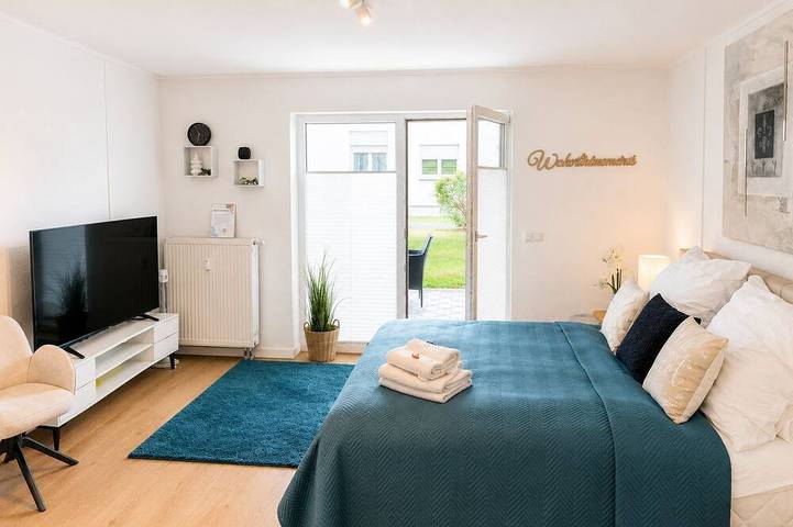 Ganze Wohnung, Vellmar Oase am Ahnepark mit Terrasse-ruhig- 24-7 Self Check in Vellmar, Landkreis Kassel