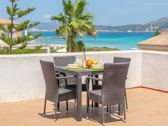 Ferienwohnung für 8 Personen, mit Terrasse und Garten in Playa de Muro - 2