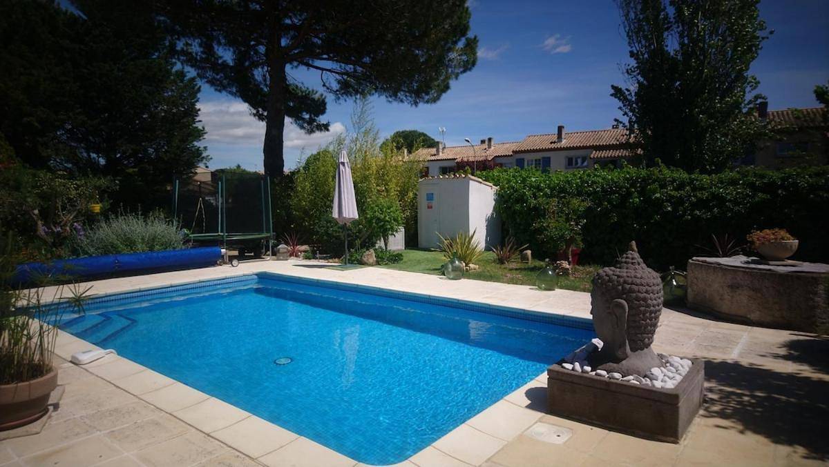 Appartement entier, Charmant studio entre Terre et Mer avec piscine in Montady, Côte d'Améthyste