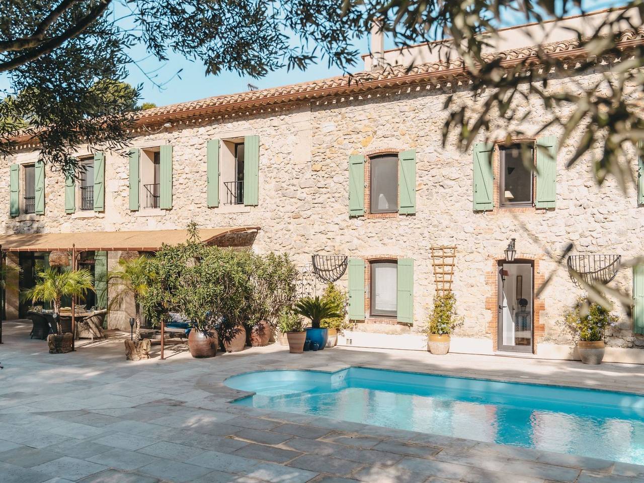 Ganze Wohnung, Charmante Ferienwohnung mit Terrasse und Pool in Armissan, Narbonne und Umgebung