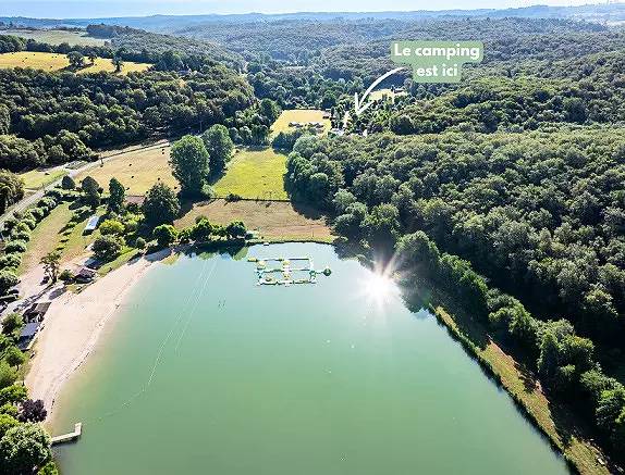 Mobil home pour 4 personnes, avec piscine et terrasse à Tamniès - 4