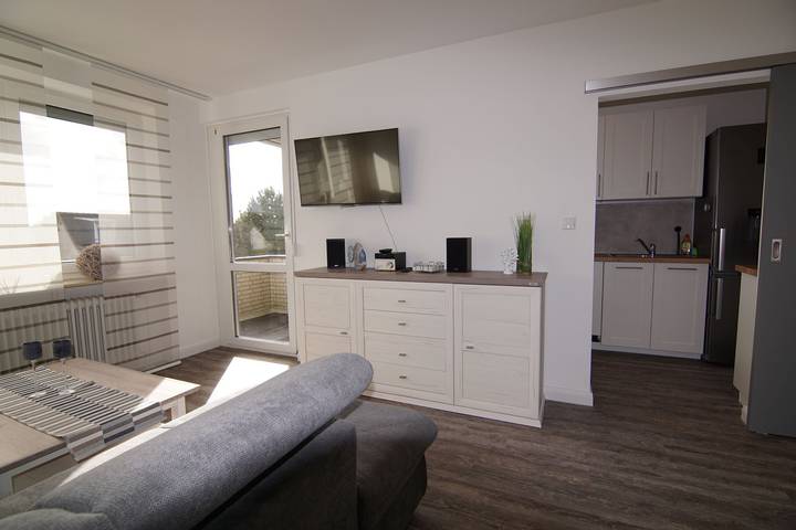 Ganze Ferienwohnung, Ferienwohnungen Deichliebe - 1-Raum-Fewo Bullauge in Büsum, Kreis Dithmarschen