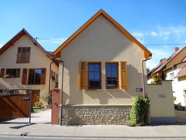 Ferienwohnung für 2 Personen, mit Terrasse und Garten sowie Sauna in Rheinhessen