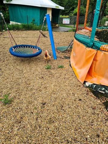 Camping pour 4 personnes, avec terrasse et piscine dans Haute-Normandie