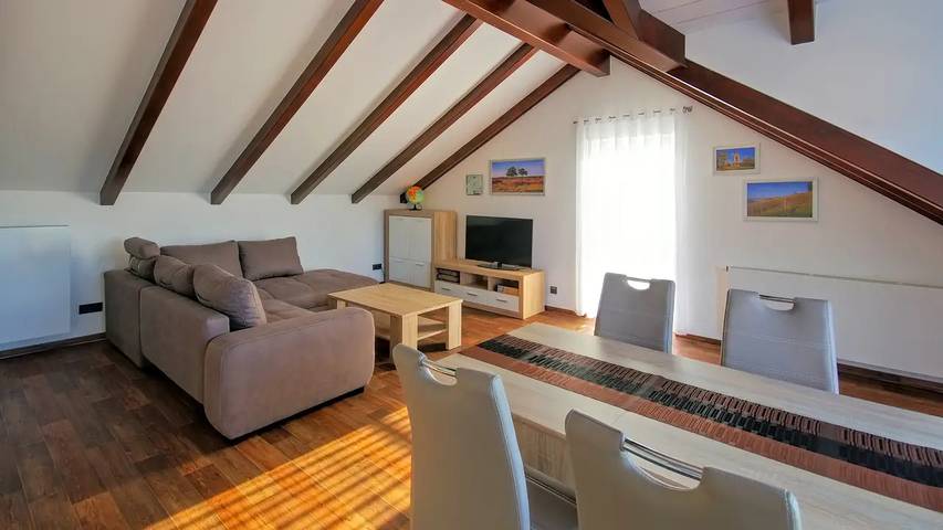 Ferienwohnung für 4 Personen, mit Garten