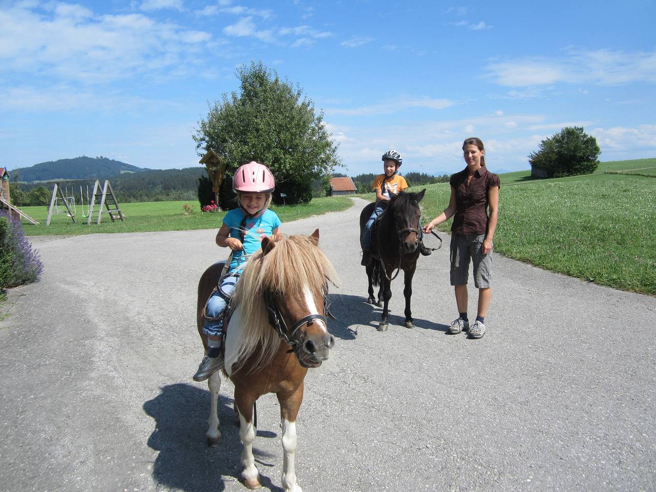 Ganze Ferienwohnung, Biobauernhof Benihof - Ferienwohnung Alpenblick in Peiting, Romantische Straße