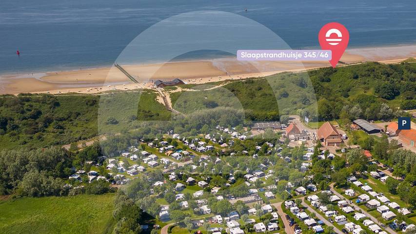 Strandhaus für 6 Personen, mit Terrasse und Seeblick sowie Balkon/Terrasse in Zeeland - 2