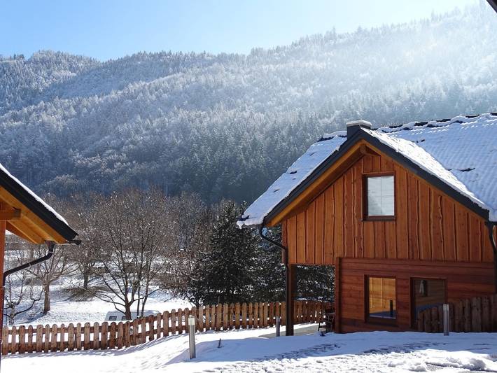 Ferienpark für 5 Personen, mit Seeblick und Balkon, kinderfreundlich in Österreich