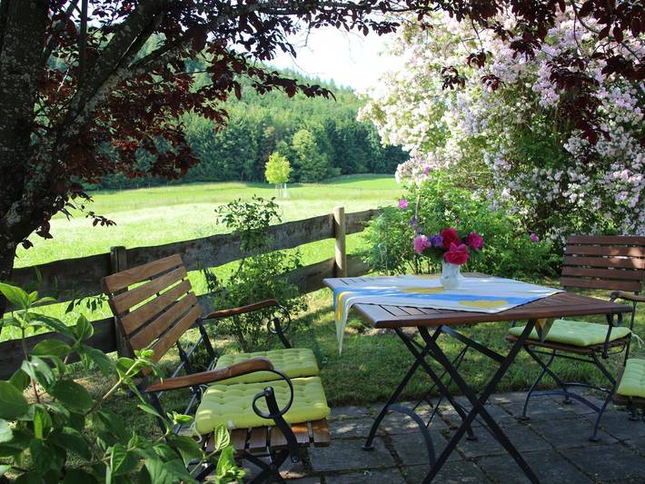 Ferienwohnung für 2 Personen, mit Terrasse und Garten in Rieden - 3