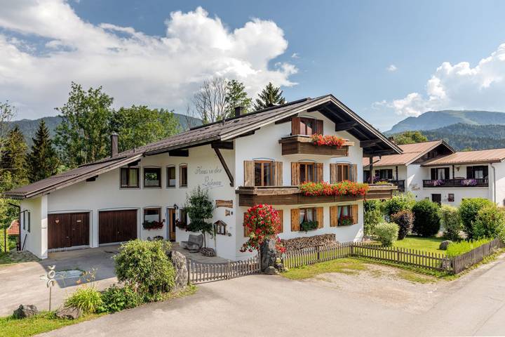 Hütte für 3 Personen, mit Terrasse und Garten sowie Sauna in den Bayerische Alpen