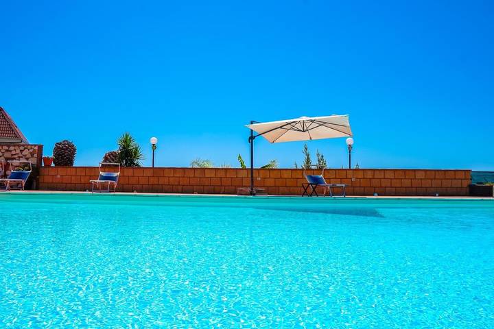 Ferienhaus für 4 Personen, mit Garten und Pool sowie Ausblick auf Sizilien - 4