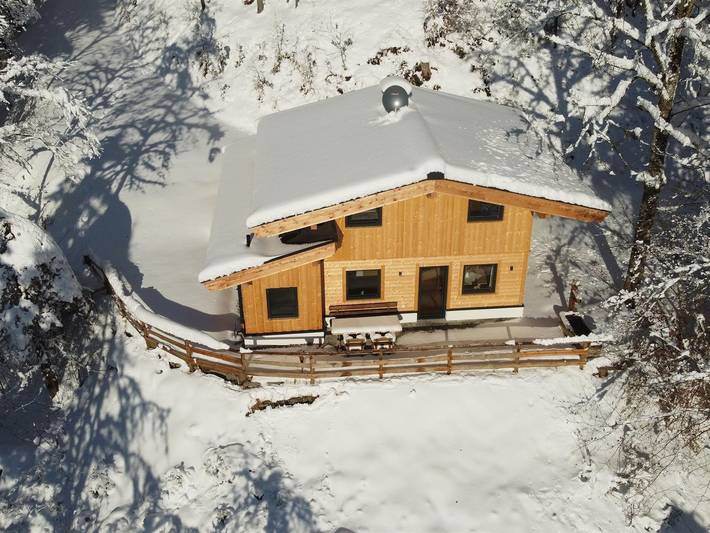 Ferienhaus für 4 Personen, mit Garten und Terrasse sowie Seeblick, kinderfreundlich in Tirol