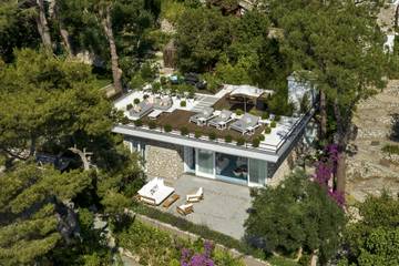 Villa für 6 Personen, mit Whirlpool und Balkon sowie Garten in Capri