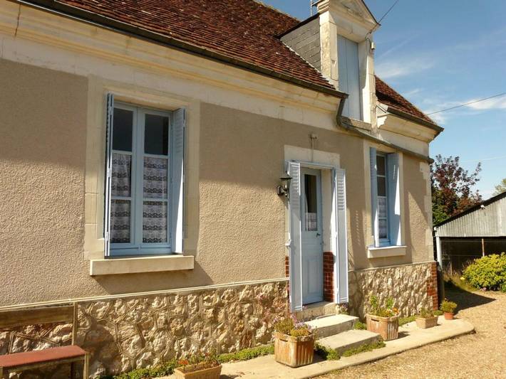 Maison de vacances pour 4 personnes, avec vue et jardin