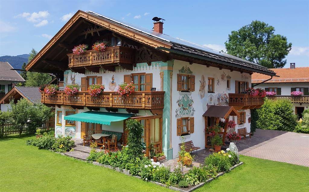 Ganze Ferienwohnung, "Karwendel" Fewo/1 Schlafraum/Dusche Wc in Krün, Bayerische Alpen