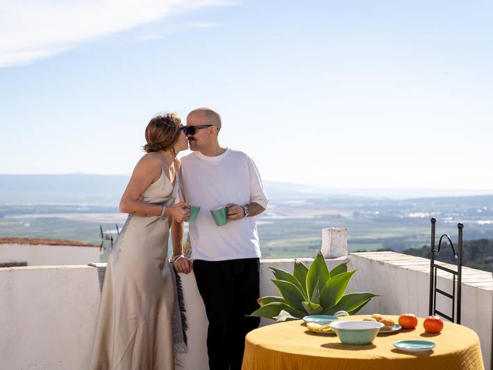Location de vacances pour 2 personnes, avec Vue sur l’océan et Balcon/Terrasse à Vejer de la Frontera
