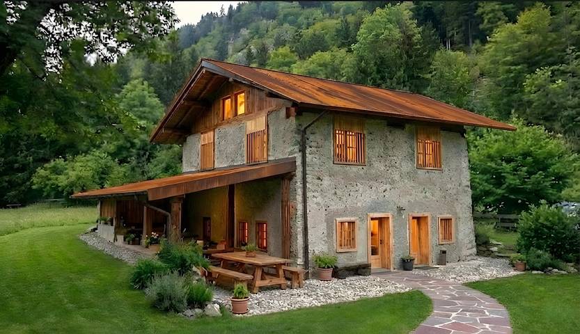 Chalet für 6 Personen, mit Sauna und Garten sowie Whirlpool in Ledro - 2