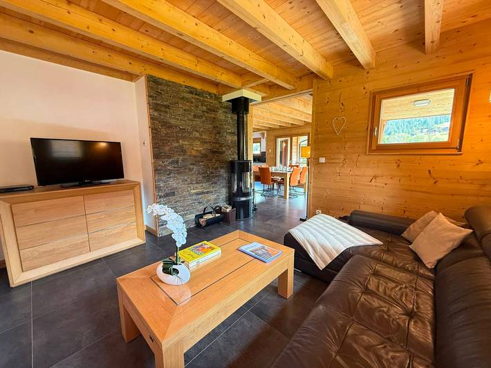 Chalet pour 6 personnes, avec balcon à Les Gets - 2