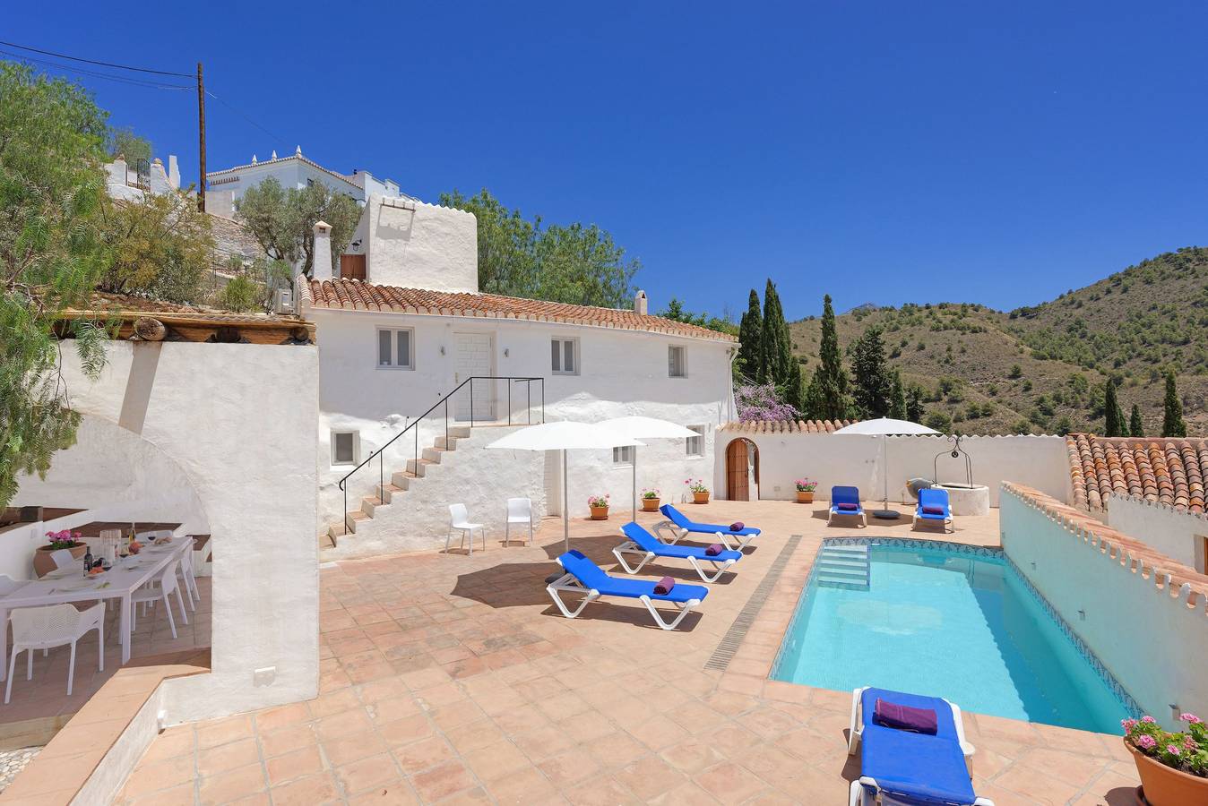 The Little Well: Private Pool, Sleeps2, Views in Frigiliana Road, Frigiliana