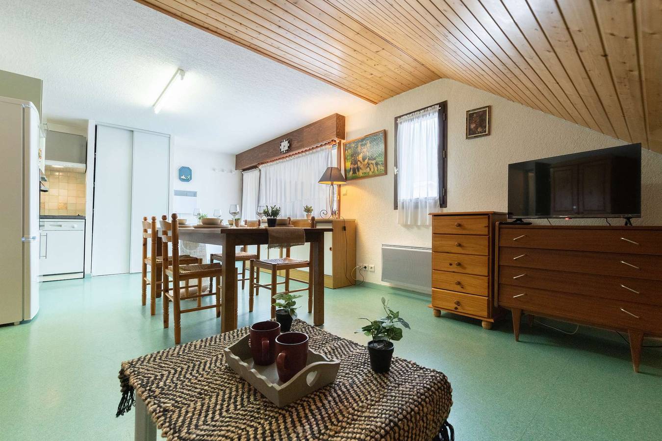 Ganze Ferienwohnung, Appartement  8 personnes au calme proche centre Saint Lary village in Saint-Lary-Soulan, Nationalpark Pyrenäen