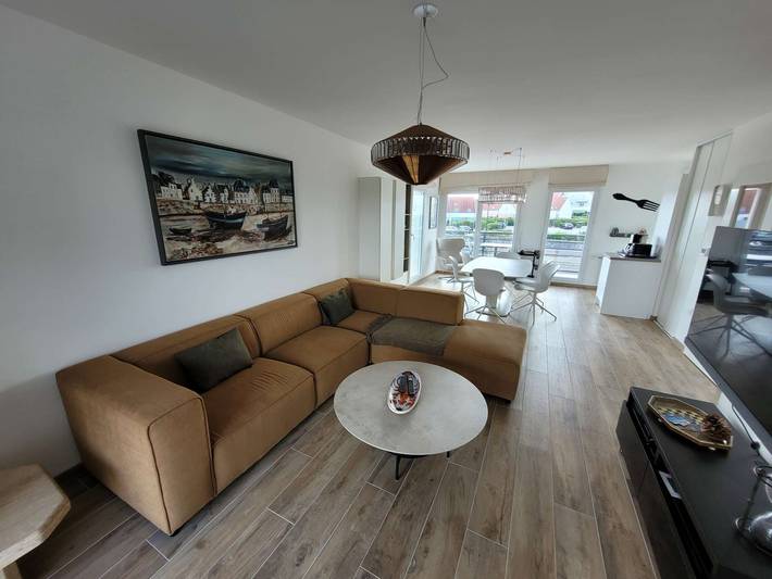 Ferienwohnung für 6 Personen, mit Balkon und Terrasse sowie Ausblick in Wimereux