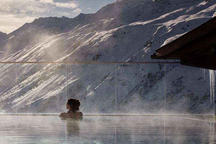Hotel für 2 Personen, mit Whirlpool und Sauna sowie Pool und Terrasse in Obergurgl - 4
