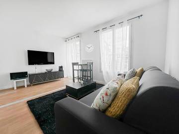Gîte pour 2 personnes, avec jacuzzi et balcon à Le Blanc-Mesnil