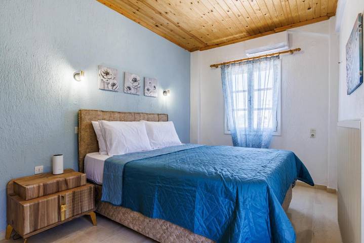 Gîte pour 4 personnes, avec terrasse et jardin dans Stafylos