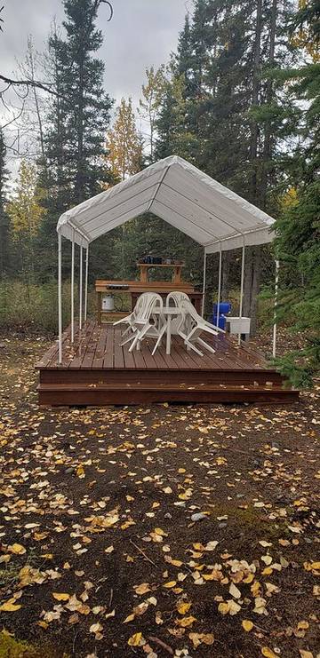 Blockhütte für 2 Personen in Wrangell - St. Elias Nationalpark, Alaska, Bild 2