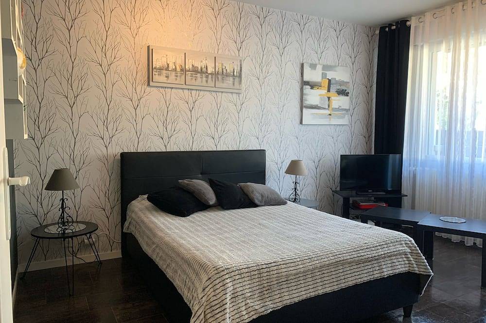 Entire apartment, Beautiful T1 30 m2, gated, near downtown, private parking. Wireless in Thonon-les-Bains, Thonon-les-Bains region