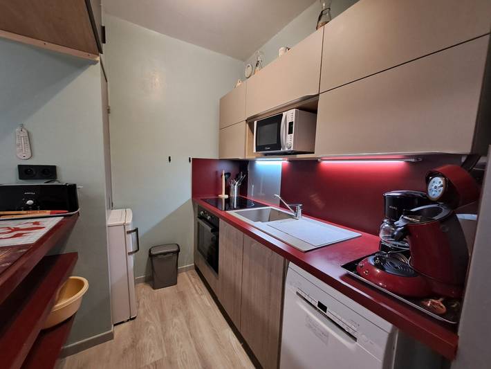 Ganzes Studio, Renoviertes Studio, 4 Pers, in Pistennähe in Mont-de-Lans, Les Deux Alpes