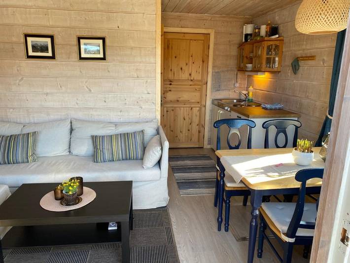 Bungalow für 4 Personen, mit Seeblick und Terrasse sowie Ausblick, mit Haustier in Norwegen - 3