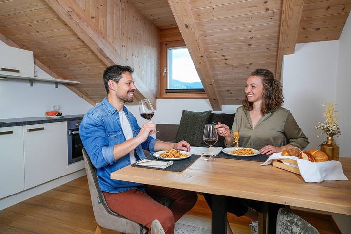 Ferienwohnung für 3 Personen, mit Balkon und Sauna, mit Haustier in Deutschnofen - 4