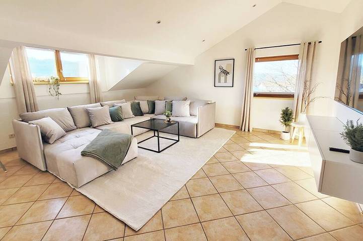 Ferienwohnung für 10 Personen, mit Sauna und Balkon sowie Garten, mit Haustier in Bodenmais