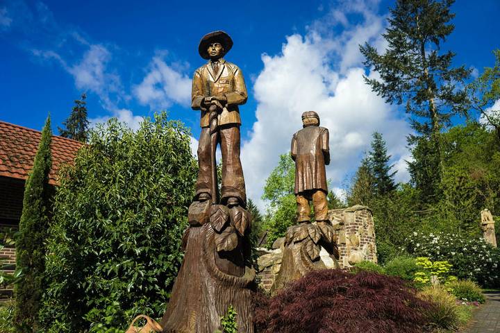 Ferienwohnung für 4 Personen, mit Ausblick und Terrasse sowie Garten in Hasetal - 4