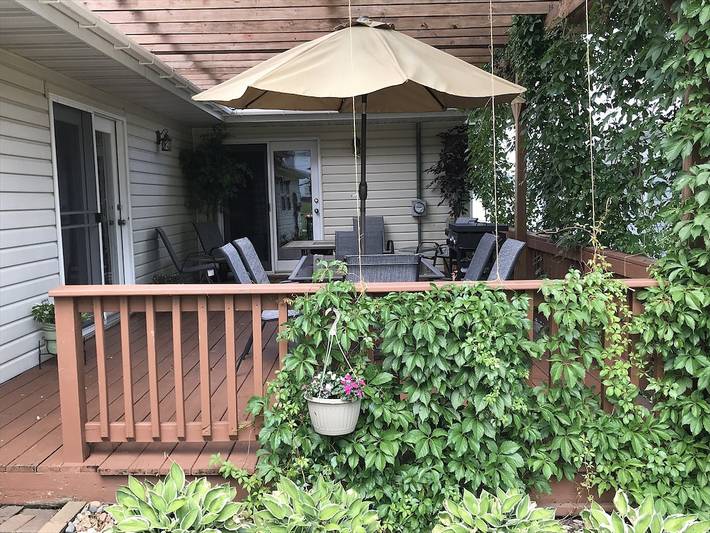 Vacation rental for 16 people, with terrace in Lake City (MN)
