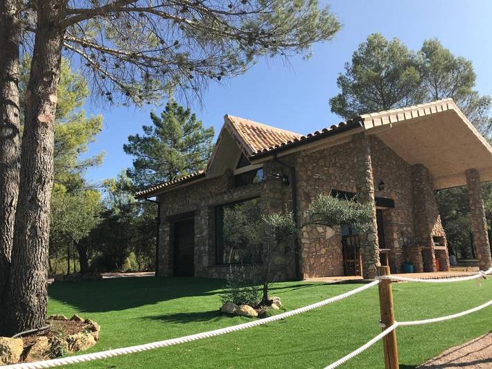 Casa de vacaciones para 8 personas, con vistas además de piscina y jardín en Provincia de Albacete - 2