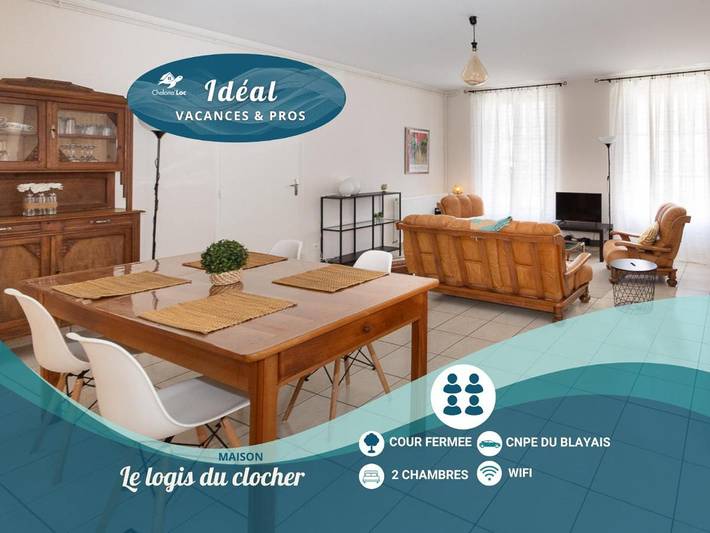 Location de vacances pour 4 personnes, avec jardin à Saint-Androny