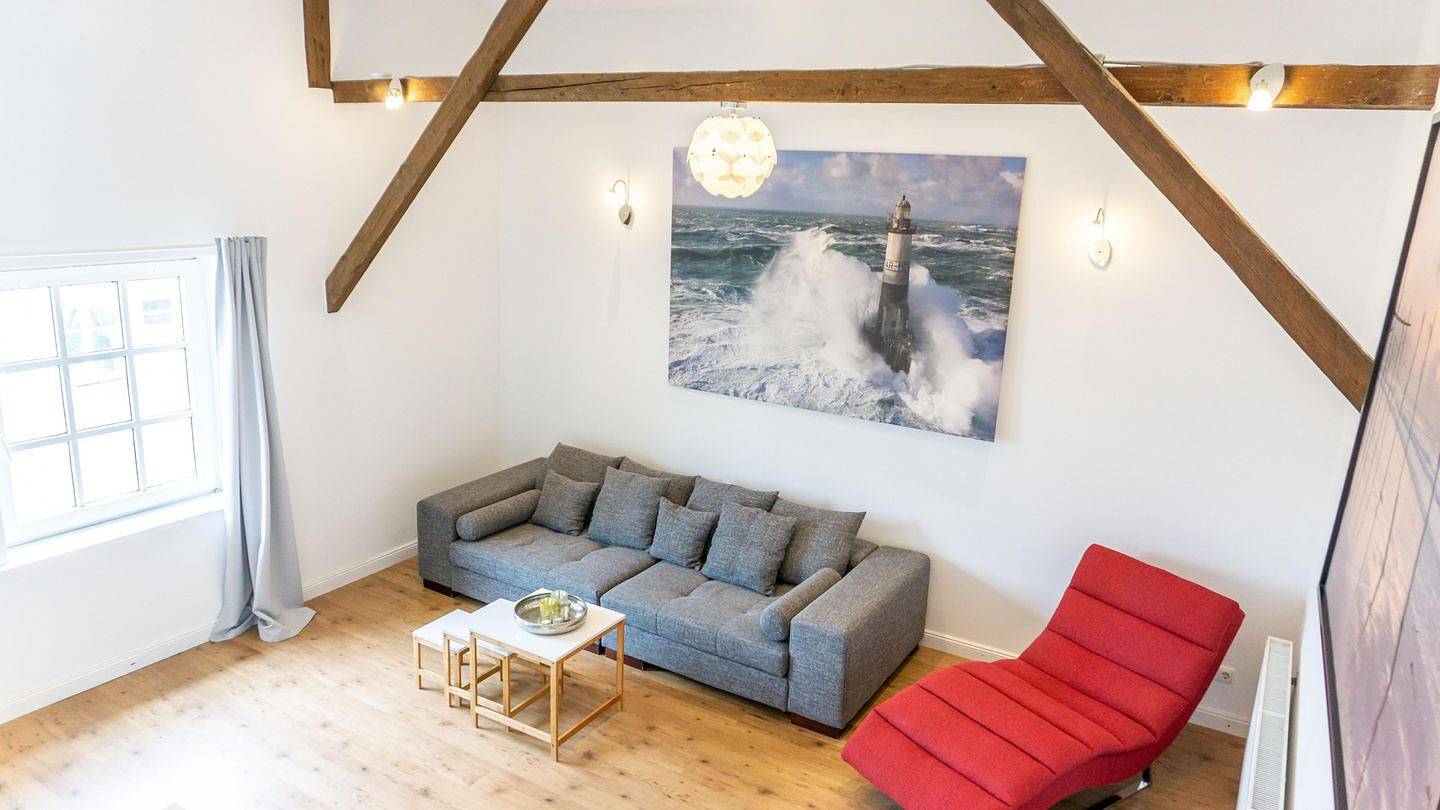 Ganze Wohnung, Gemütliches Appartement über 2 Etagen kurz vor St.Peter-Ording. in Tating, Eiderstedt