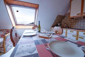 Gîte pour 4 personnes, avec terrasse, animaux acceptés à Lapoutroie