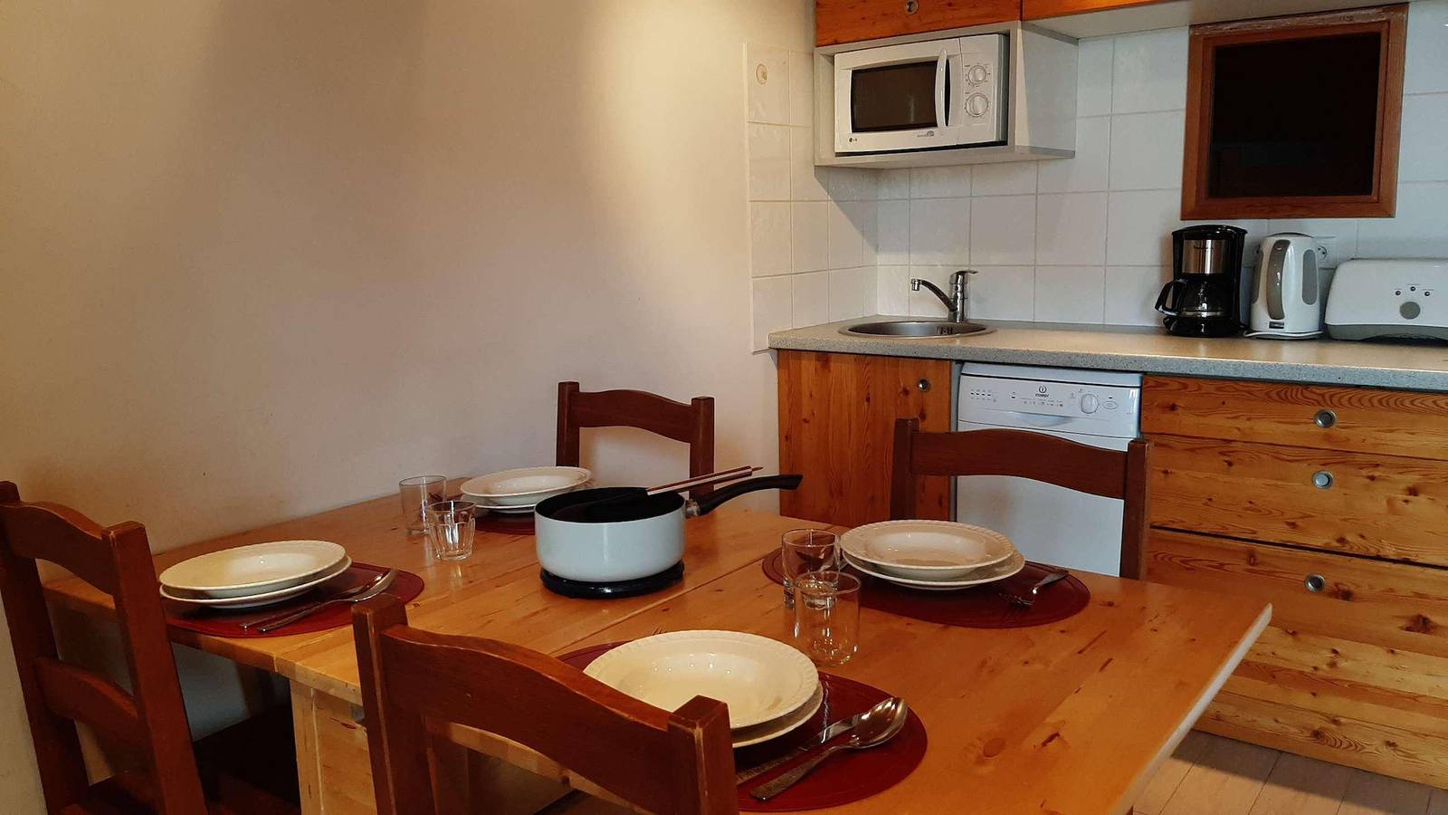 Ganzes Studio, Résidence les Alpets - Studio Schlafnische für 4 Personen (Thevot) in Montgenèvre, Briançon und Umgebung